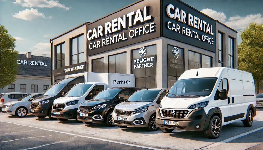 Discover the varied range of vans available at PHP rent a car Cluj: efficient solutions for any transport need